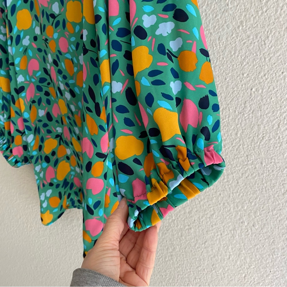 Halogen Riley Floral Top - Picture 4 of 9